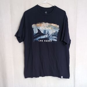 Corona Navy Graphic Tee Size Large